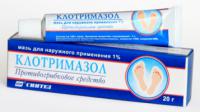 КЛОТРИМАЗОЛ МАЗЬ Д/НАРУЖН ПР 1% 20Г N1 ТУБА АЛЮМ ПК