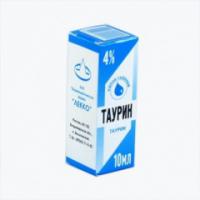 ТАУРИН КАП ГЛАЗН 4% 10МЛ N1 ФЛ-КАП ПК