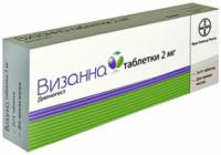 ВИЗАННА ТАБ 2МГ N28 БЛ ПВХ/ПВДХ/АЛ ПК 14*2